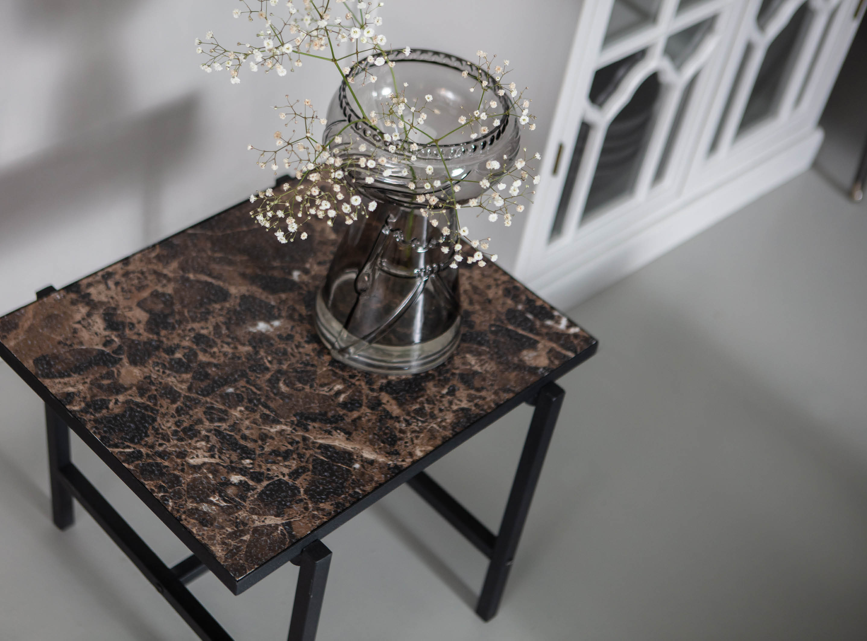 Turn around bijzettafel BePureHome, Flowerpower vaas